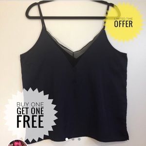 Forever 21 Navy Tank Top